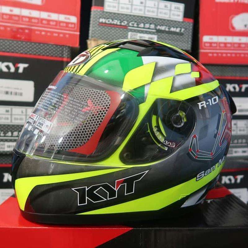 Jual KYT R 10 motif San Marino di Seller Jogja HELM Ambarketawang