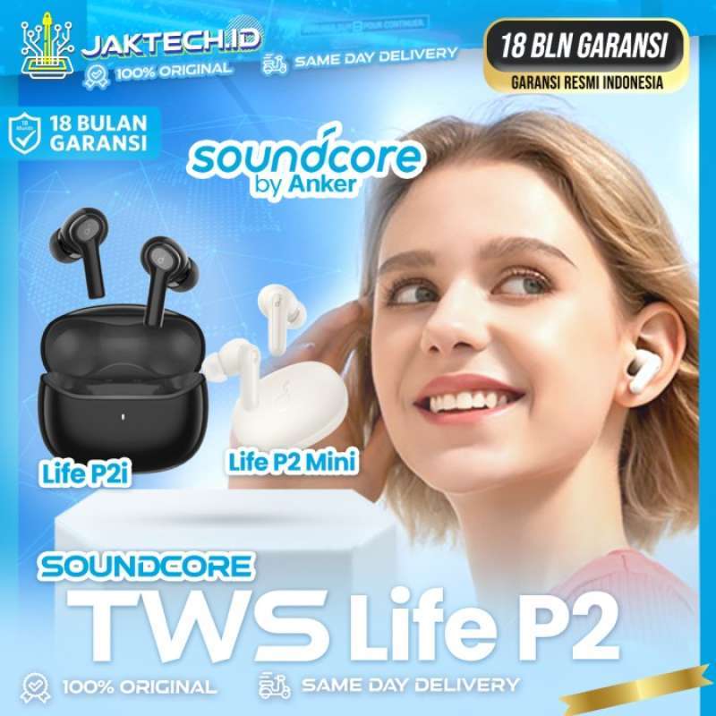Promo Anker Soundcore Life P2i P2 Mini TWS True Wireless Earphone ...