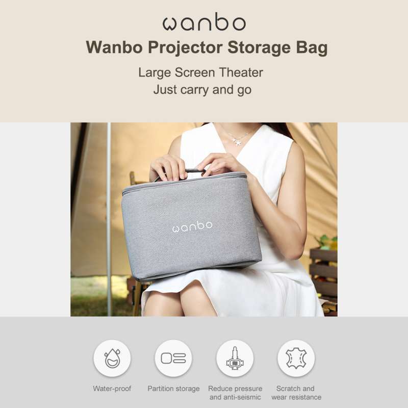Promo Tas Proyektor Wanbo T6 Max Original Storage Bag Projector Wanbo
