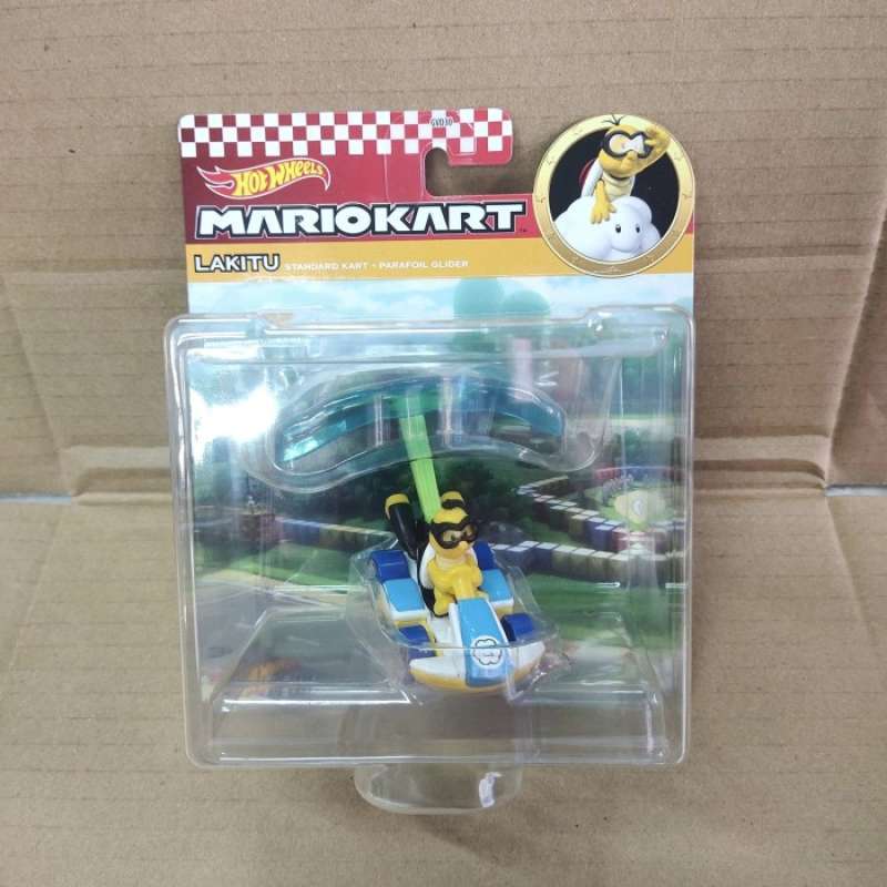 Hot Wheels Mario Kart Vehículo De Juguete Lakitu Estándar Kart Con Cloud Glider Hdb45 Es Mx