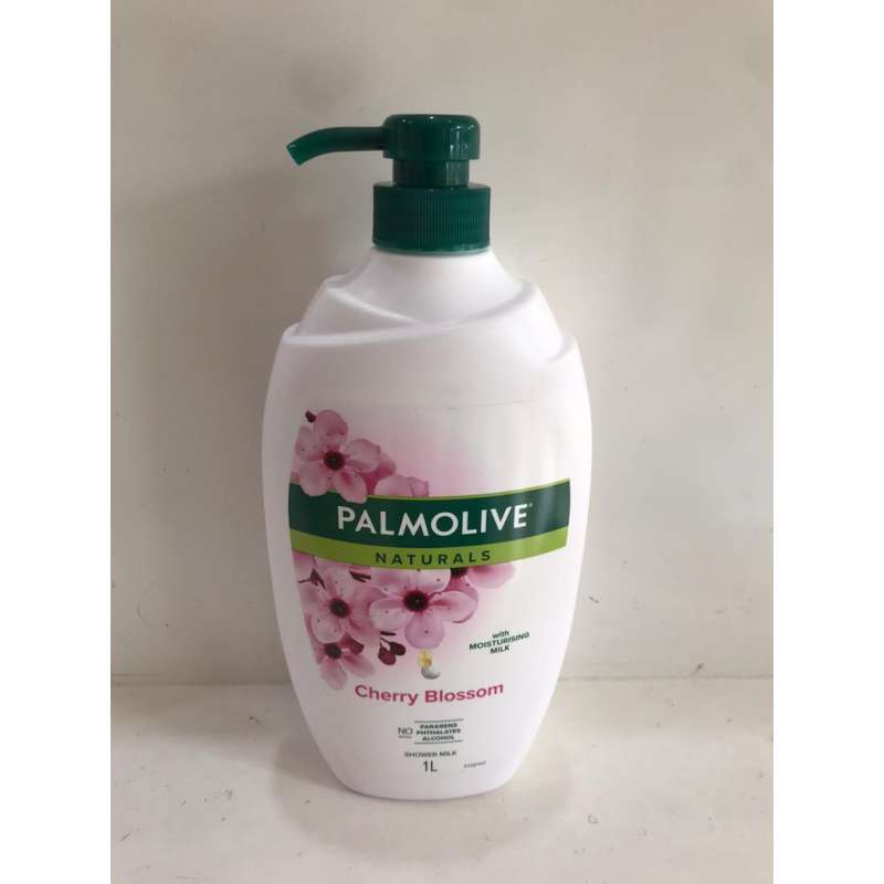Jual Palmolive Naturals Body Wash Pump 1 L Cherry Blossom di Seller