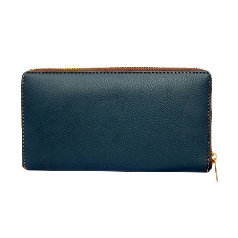 jual baglis rainbow zipper wallet biru tua jual baglis rainbow zipper wallet biru tua
