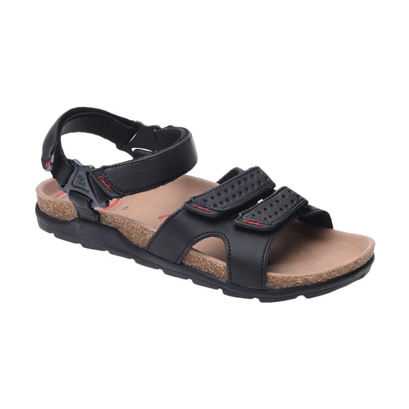 Jual Carvil  ST 03 M Men Sandal  Casual Pria Black Online 