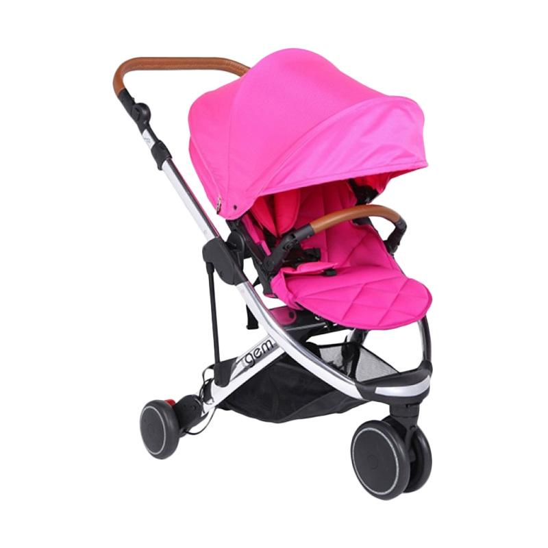 Jual Oyster Gem Mirror Stroller Kereta Dorong Bayi - Pink 