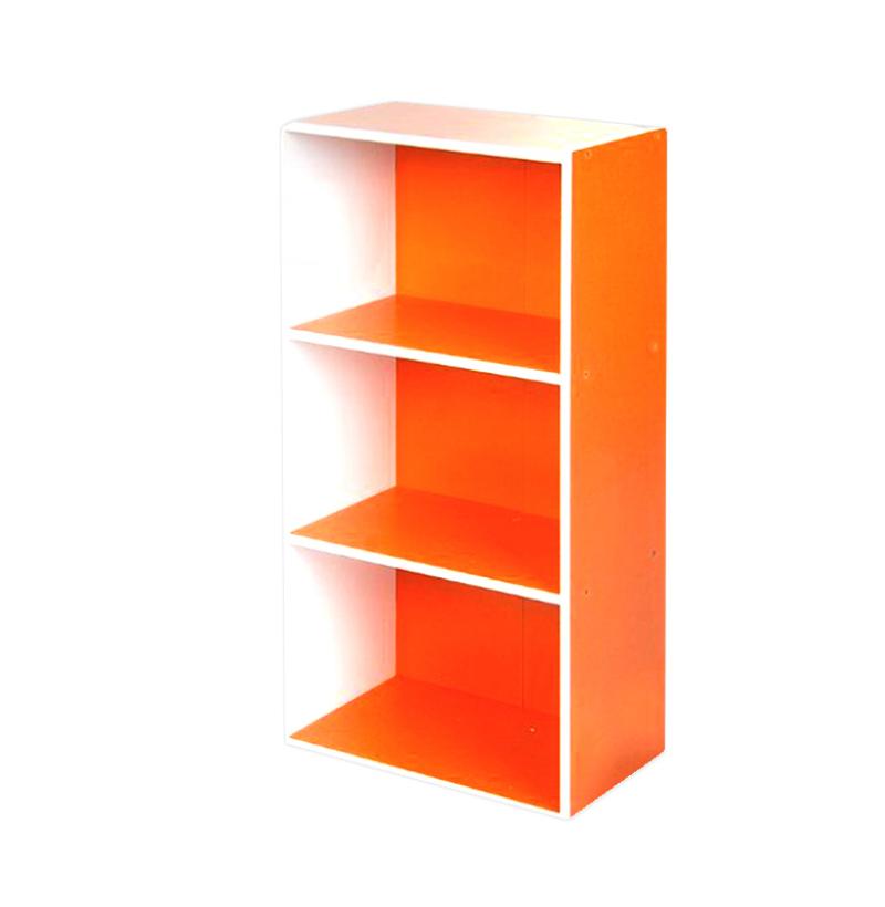 jual funika 12054 rak buku orange putih 3 tingkat jual funika 12054 rak buku orange putih 3 tingkat