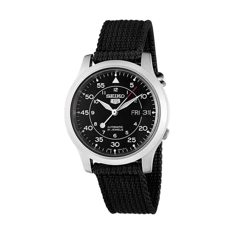 Jual Seiko SNK809K2 Original Jam Tangan Unisex [Machtwatch] Black Silver di Seller Machtwatch