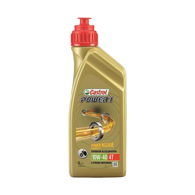 Jual Castrol Power1 4T SAE 10W/40 Oli Pelumas [1 L] Online 
