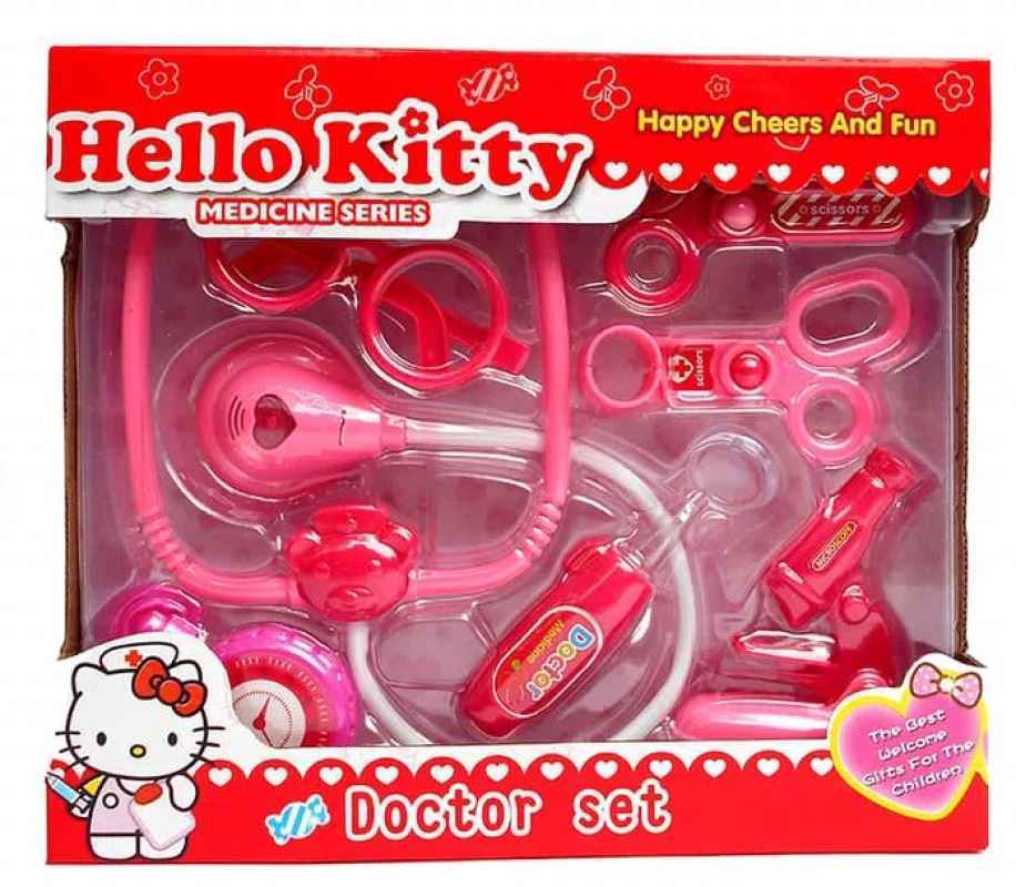 Jual DOCTOR SET HELLO KITTY KADO MAINAN ANAK DOKTER DOKTERAN di