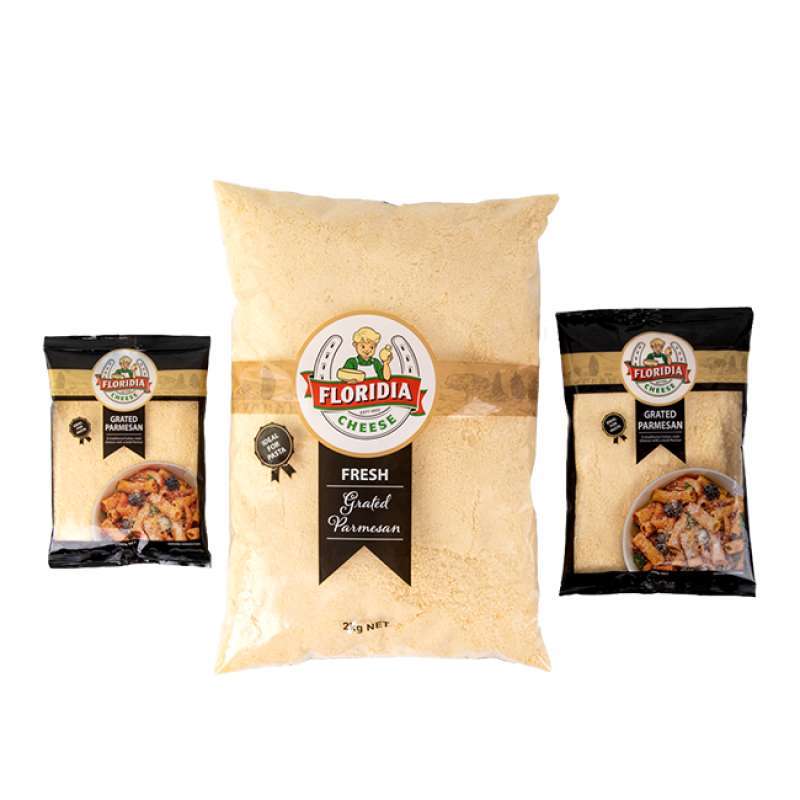 Jual FLORIDIA Cheese Keju Parmesan Grated Repack 250Gr Permesan Keju