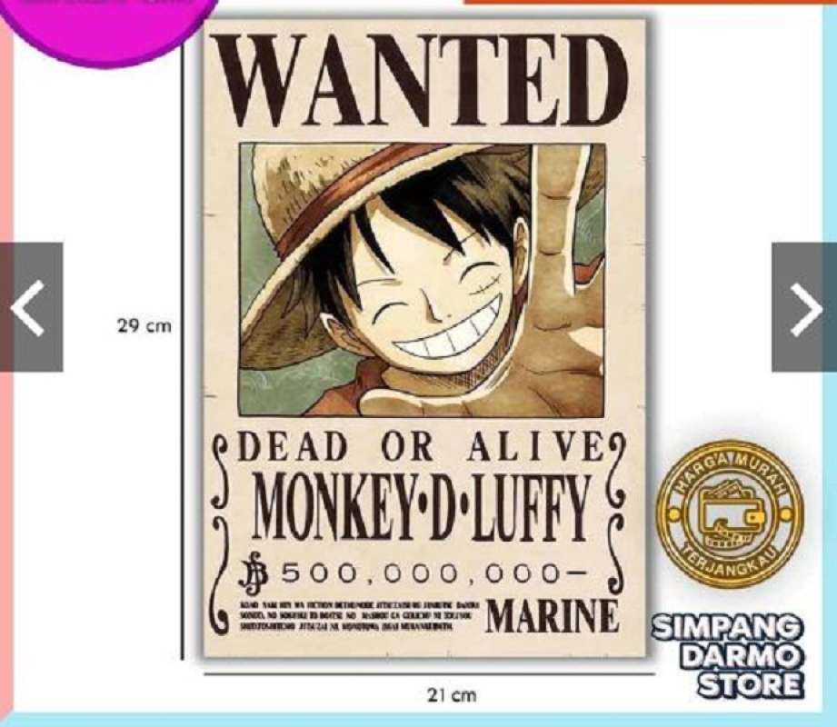Poster Buronan One Piece Onepiece Font Meganime You