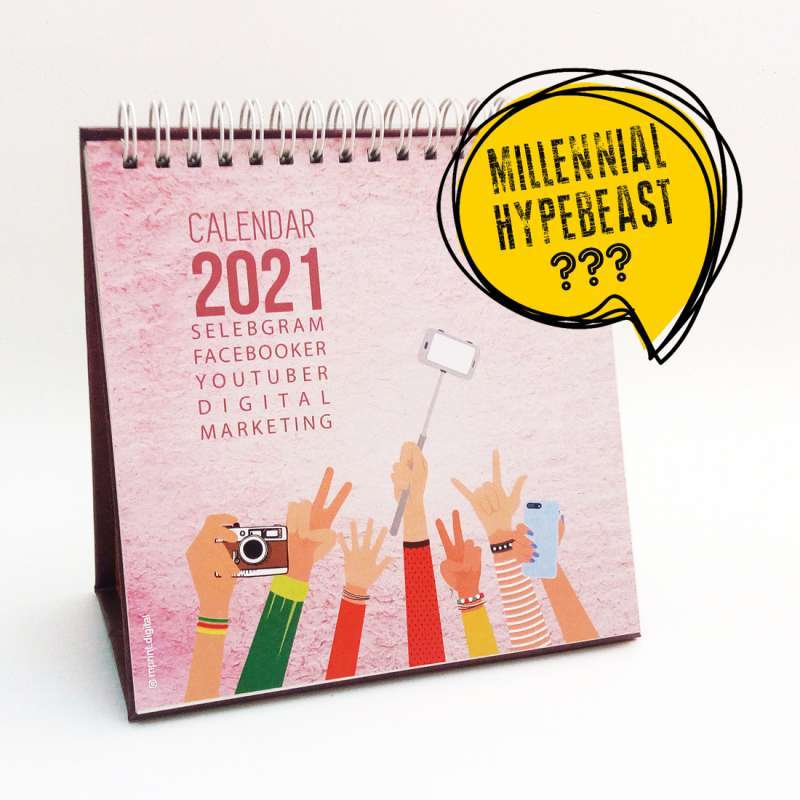 Jual KALENDER MEJA 2021 YOUTUBER di Seller MPrint - Keputran, Kota 