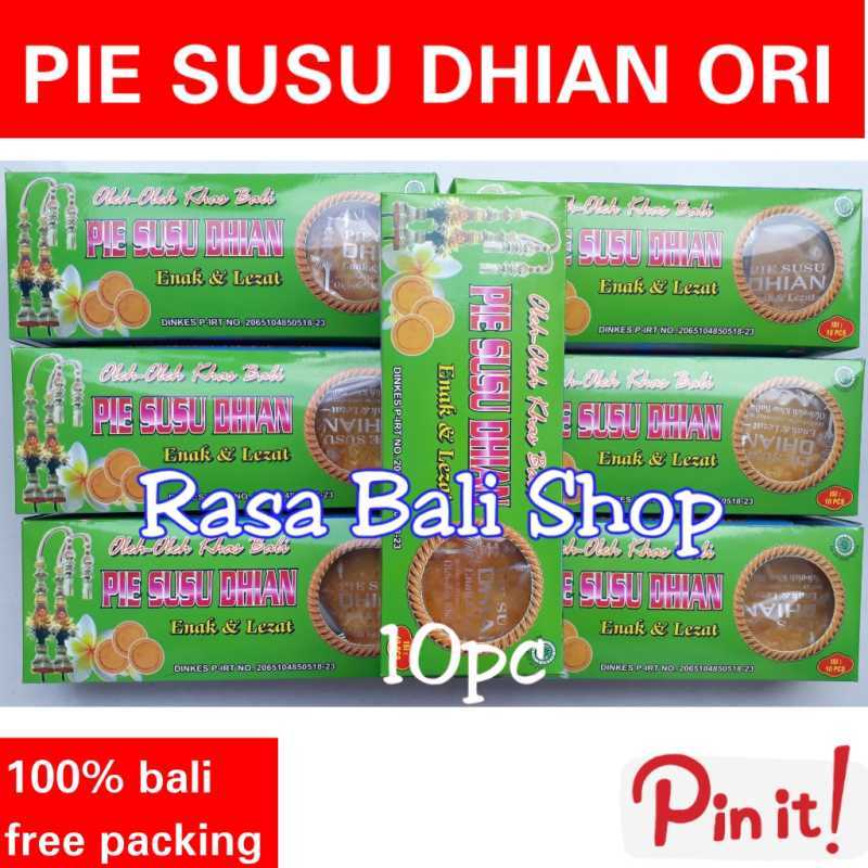 Promo Pie Susu Dhian Original Oleh-oleh Bali [10pc ] Diskon 8% Di