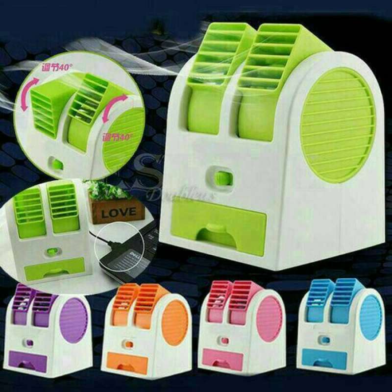 Jual Ac mini double blower windows fan porteble di Seller Maha Karya