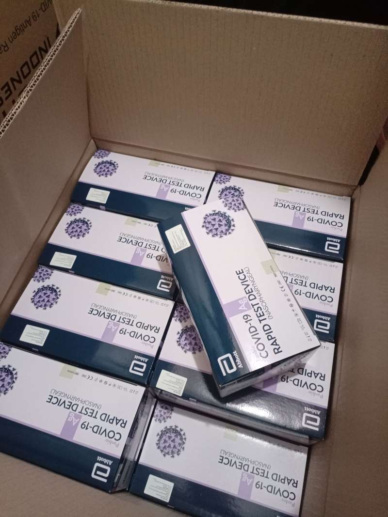 Jual abbott test antigen original 25set di Seller Amril toko_onlene