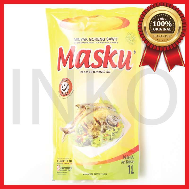 Jual MASKU MINYAK GORENG SAWIT PALM COOKING OIL VITAMIN A GURIH REFILL 1L di Seller inko Curug