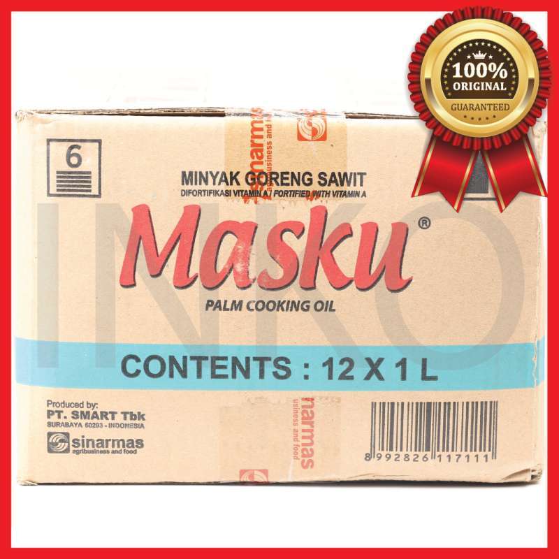 Jual Masku Minyak Goreng Sawit Palm Cooking Oil Vitamin A Gurih Refill 1l Di Seller Inko Curug