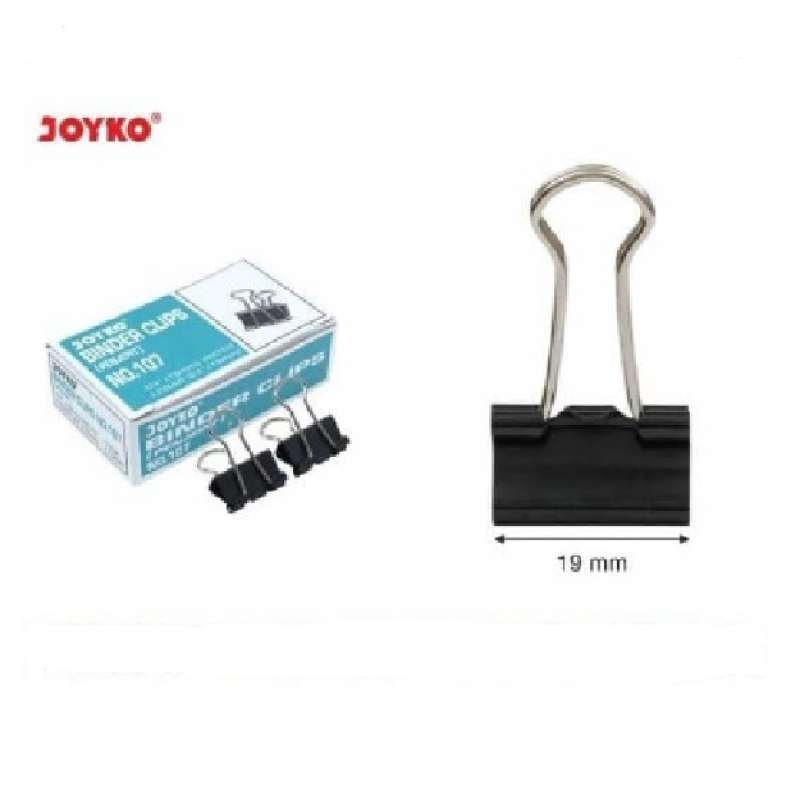 Jual Binder Clip 107 Joyko / Klip / Penjepit Kertas Joyko 107 / Klip