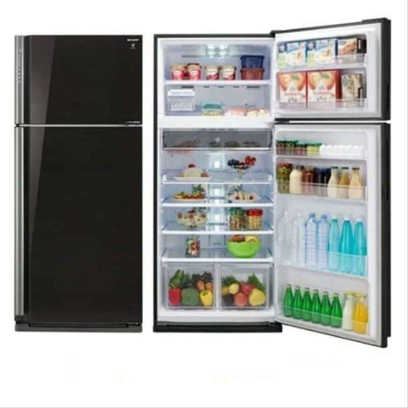 Promo Sharp Kulkas 2 Pintu Inverter Sj-Ig471Pg-Bk Diskon 1% di Seller ...