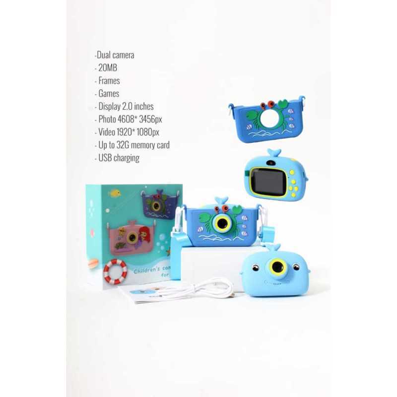 Jual Mermaid Crab Camera Children / Kamera Digital Anak Frames Games ...