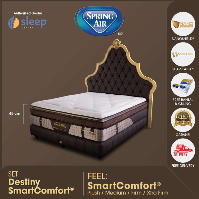 Promo Spring Air Bed Set Destiny Smart Comfort Diskon 62 di Seller