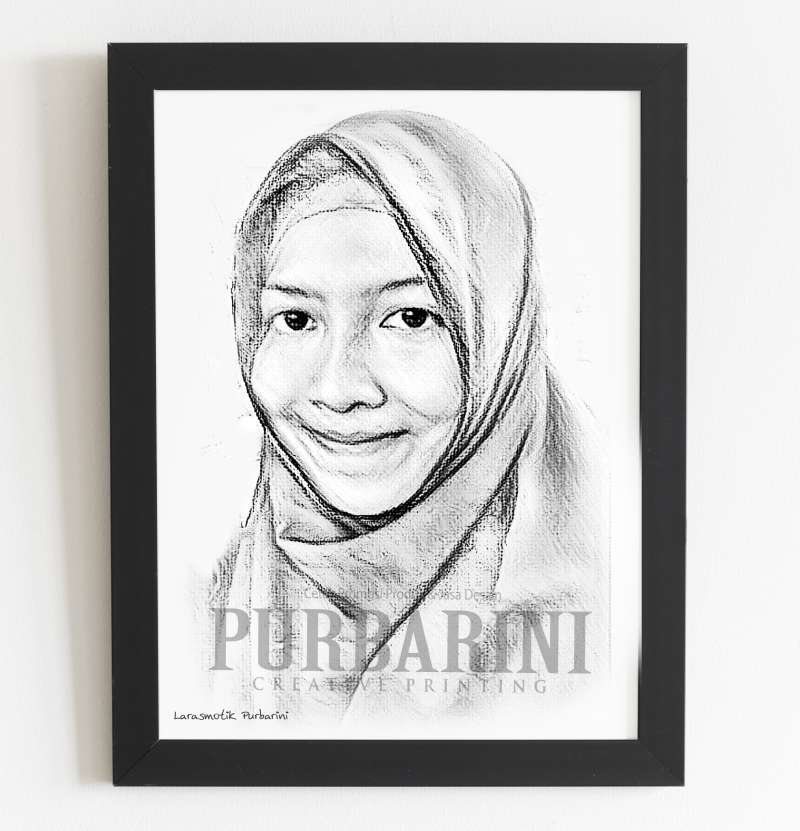 Gambar Sketsa Wajah Hitam Putih : Cara Membuat Sketsa Wajah Radea