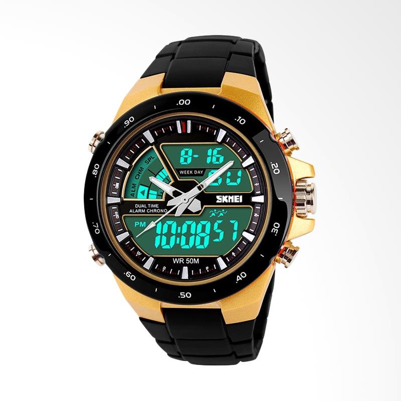 jual skmei original dual time analog digital jam tangan jual skmei original dual time analog digital jam tangan
