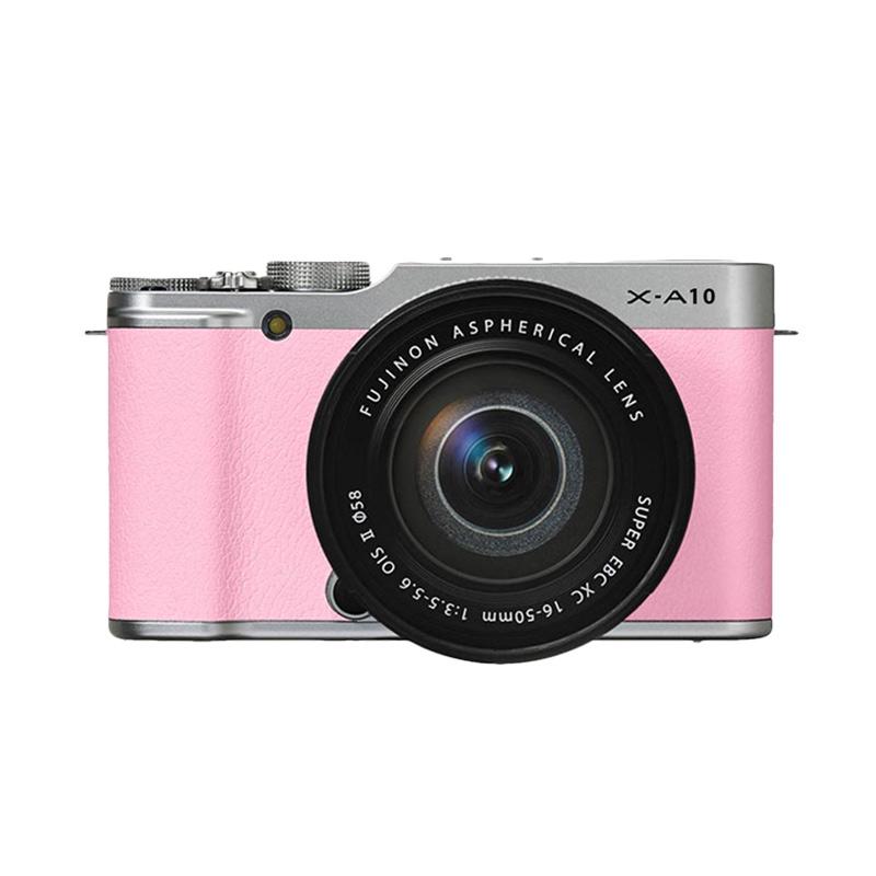 Jual Fujifilm X-A10 Kit 16-50mm Kamera Mirrorless    - Pink