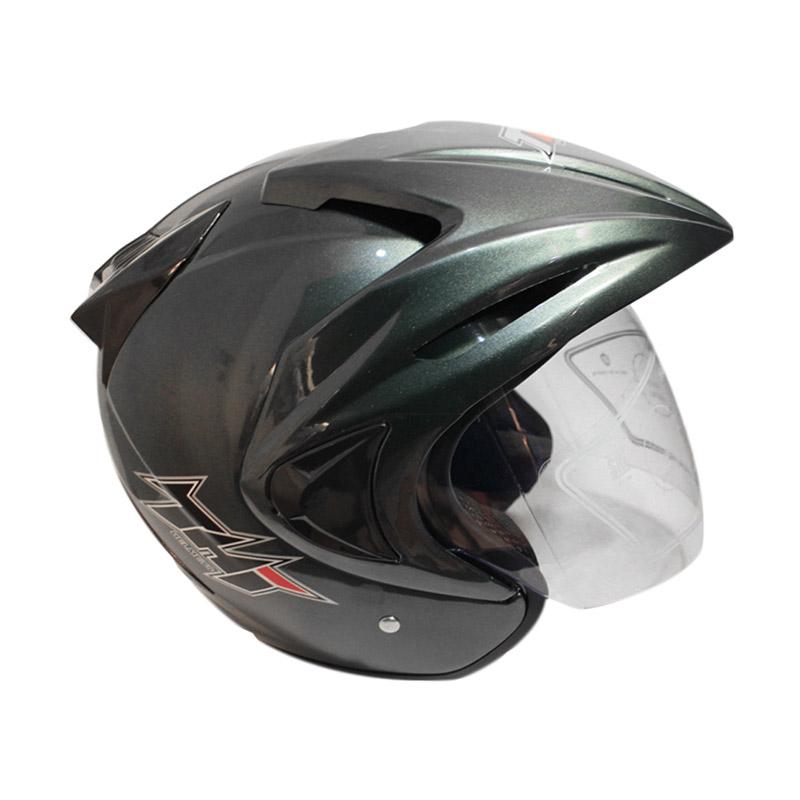 jual thi rookie helm half solid gunmet jual thi rookie helm half solid gunmet