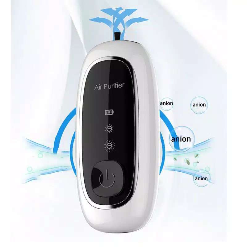 Promo Kalung Air Purifier Anti Virus Covid19 Model Terbaru 120 Juta