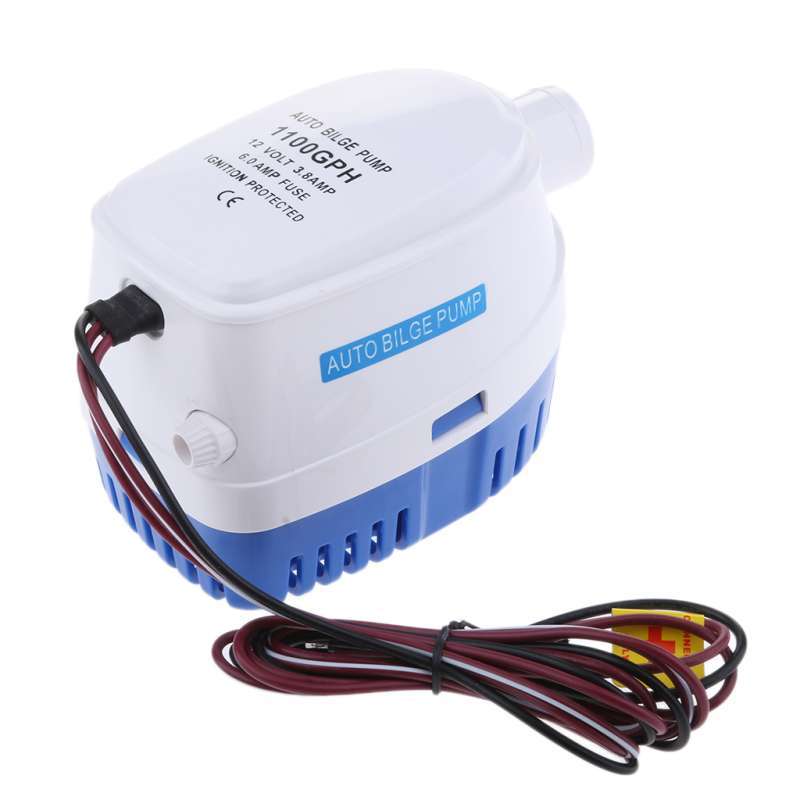 Promo 1100GPH 12V Yacht Automatic Submersible Bilge Auto Water Pump