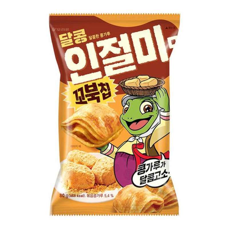 Jual Orion Tortoise Corn ChipsKorean Grilled Mochi Flavor (80g) di