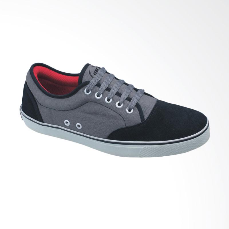 Jual Catenzo Kanvas Sepatu Sneaker Pria - Abu-abu Online 