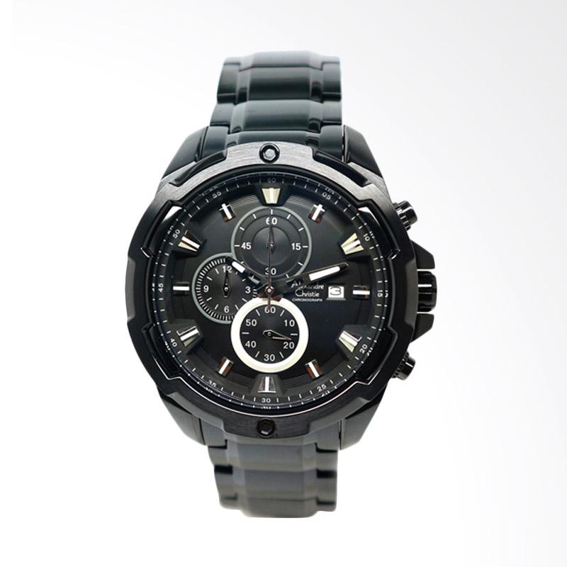 jual alexandre christie 6305 jam tangan pria black jual alexandre christie 6305 jam tangan pria black