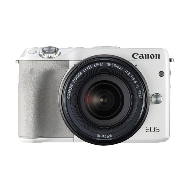Jual Canon M3 with EfM1545mm Kamera Mirrorless White di Seller