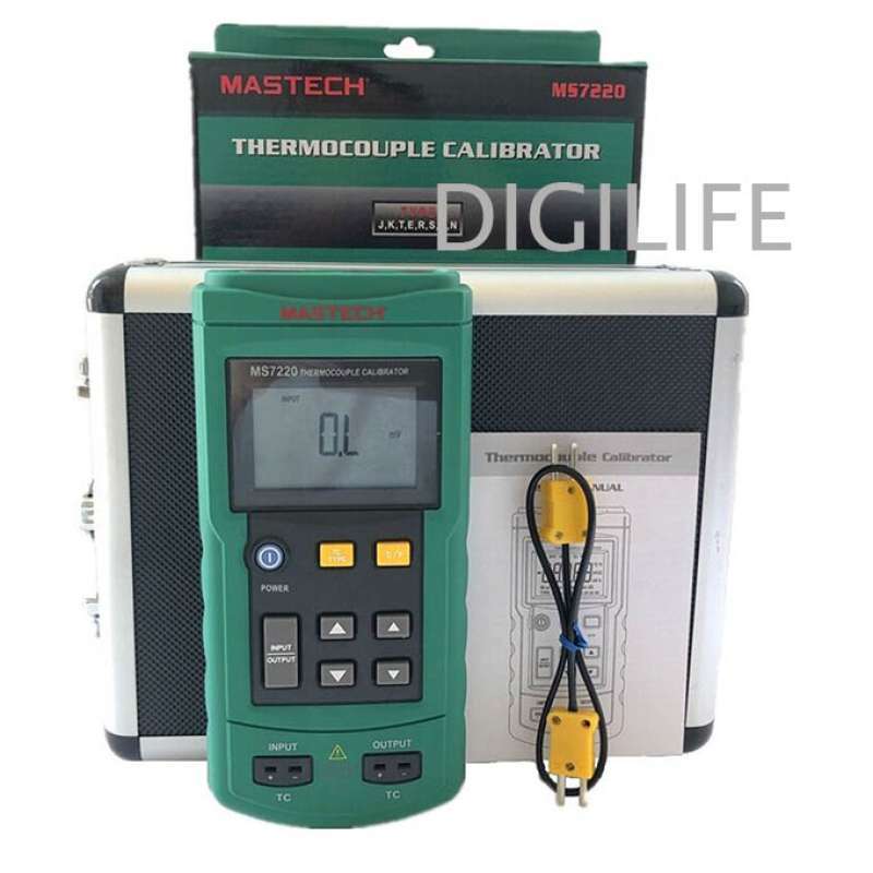 Jual Thermocouple Calibrator MS7220 Mastech Termocouple MS-7220 ...
