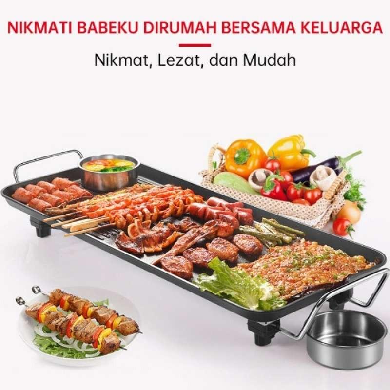 Jual GM Bear Alat Panggangan Elektrik Grill BBQ Pan 1248 Blade