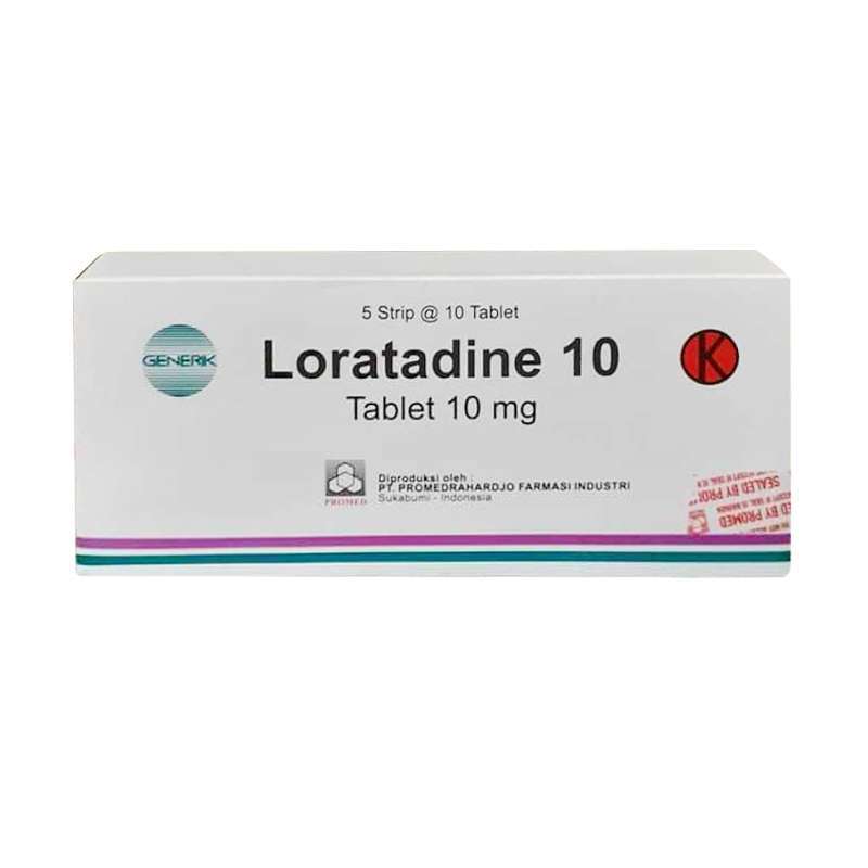 Jual Kalbe Loratadine 10mg Obat Resep Dokter [5 Strip/ Box] di Seller ...
