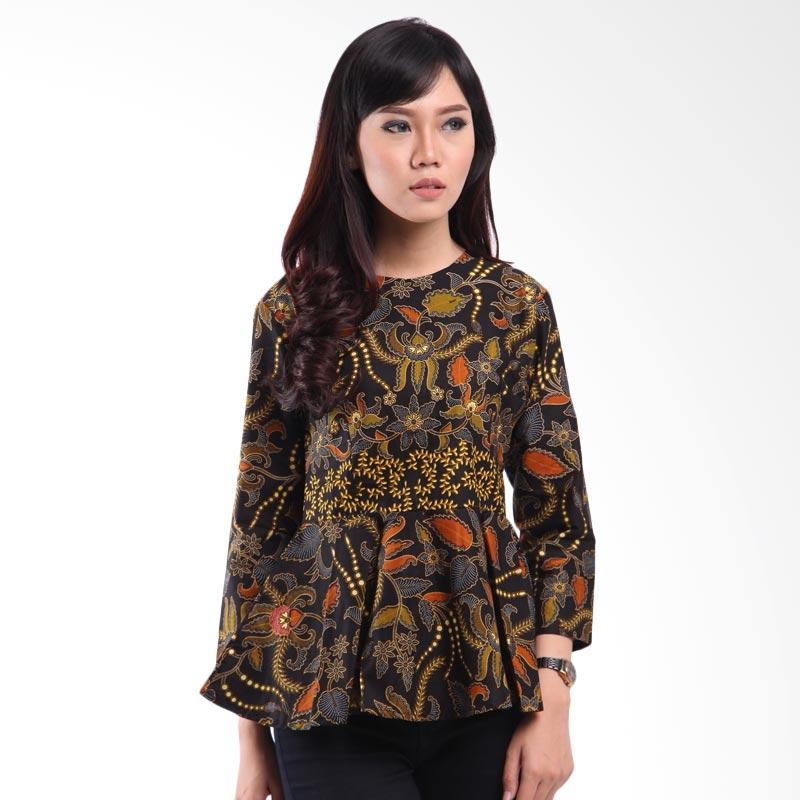 Jual Denbagoes Batik Danakitri Blouse Batik Lengan Panjang Jual Denbagoes Batik Danakitri Blouse Batik Lengan Panjang