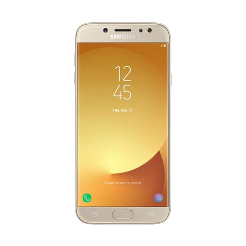 Jual Samsung Galaxy J7 Pro Smartphone - Gold [64 GB/3 GB] di Seller X