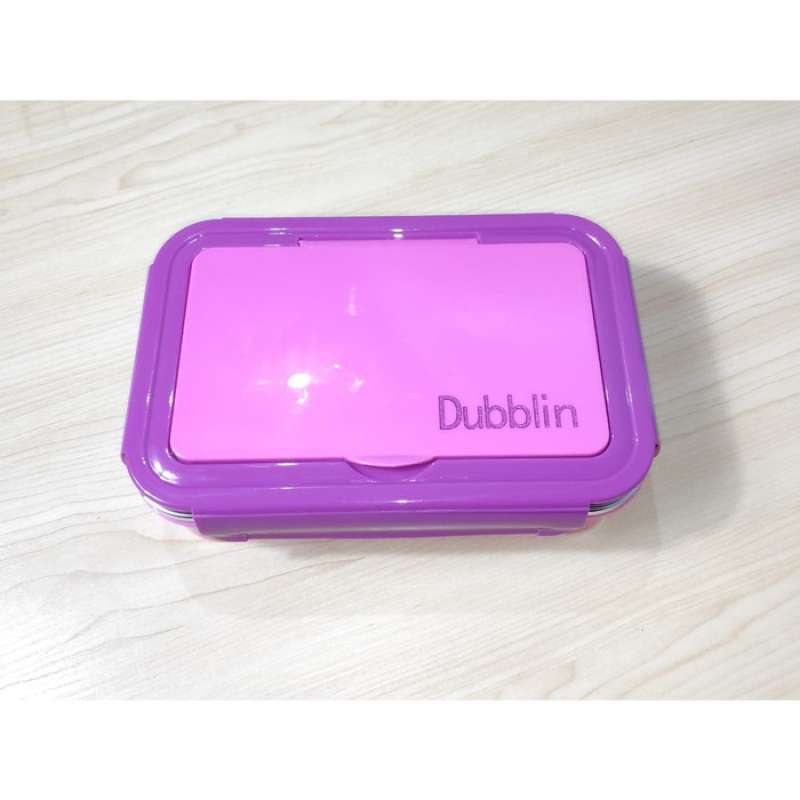 Jual Kotak Makan Sekat Stainless Lunch Box Set Dubblin Buffet Tempat