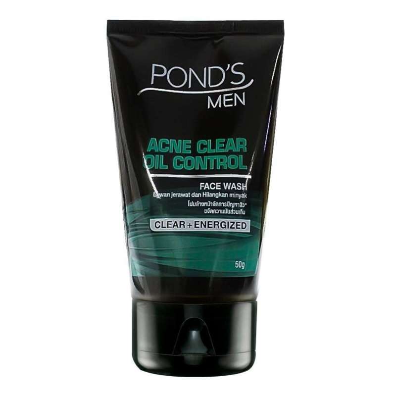 Jual Ponds Men Acne Clear Oil Control Face Wash 50g di Seller WATSONS