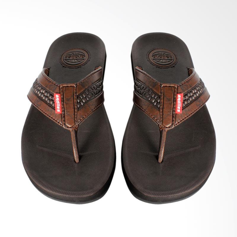 Jual Ardiles Men Sambala Sandal Pria - Brown Black Murah April 2020