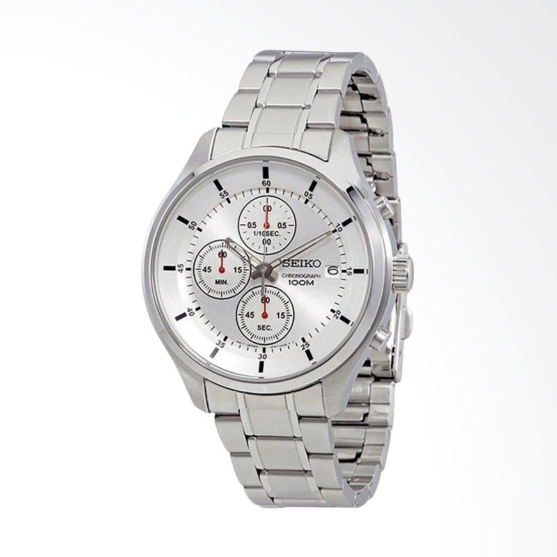 jual seiko stainless steel chronograph jam tangan pria jual seiko stainless steel chronograph jam tangan pria