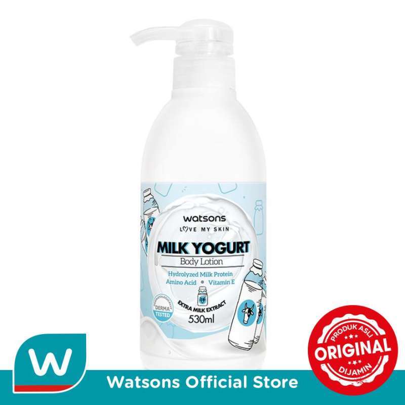 Promo Watsons Milk Yogurt Body Lotion Extra Milk 530ml Diskon 57 di