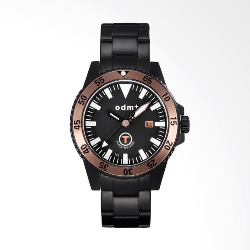 jual odm jam tangan analog pria black brown dm006 05 jual odm jam tangan analog pria black brown dm006 05