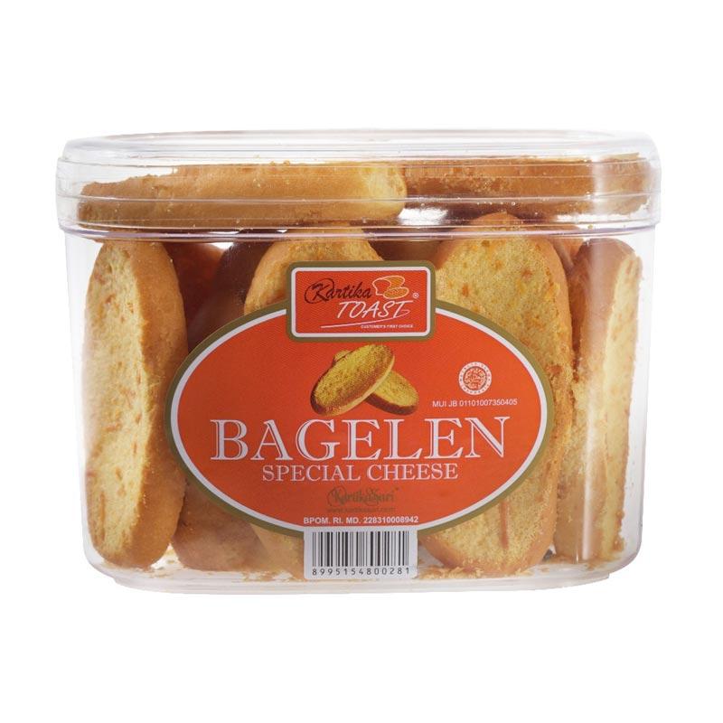 Jual Kartika Toast Cheese Bagelen Roti Kering [160 g] Online - Harga