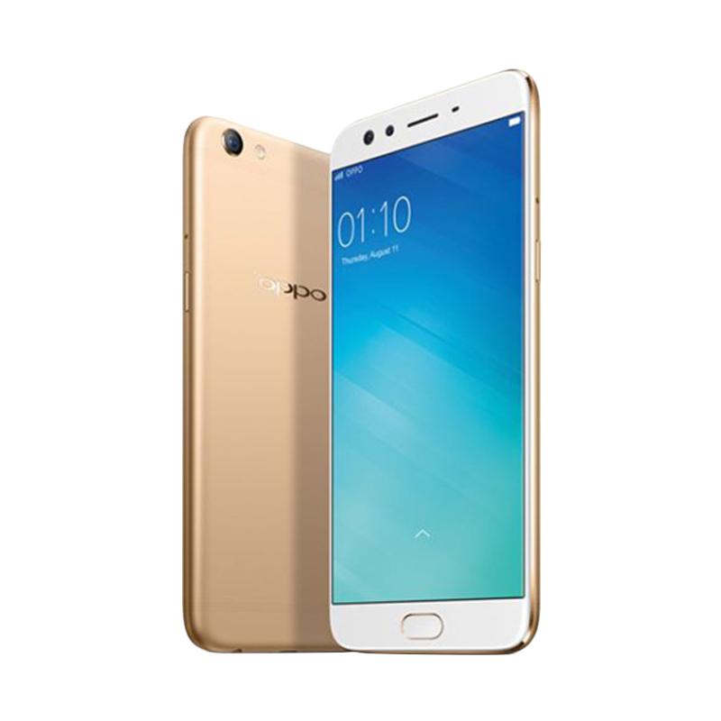 Jual OPPO F3 Plus Smartphone - Gold [64 GB/ 4 GB] Online