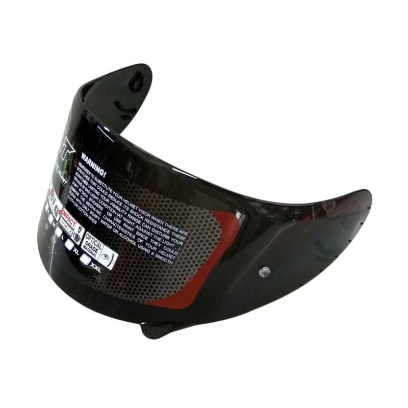 Jual KYT Visor Helm for R10/RC Seven/K2 Rider Dark Smoke di Seller