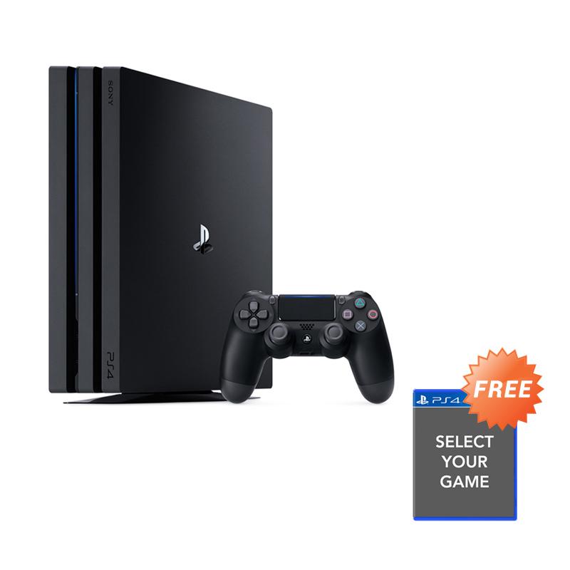 Jual SONY PlayStation 4 Pro CUH-7006B Game Console - Jet 
