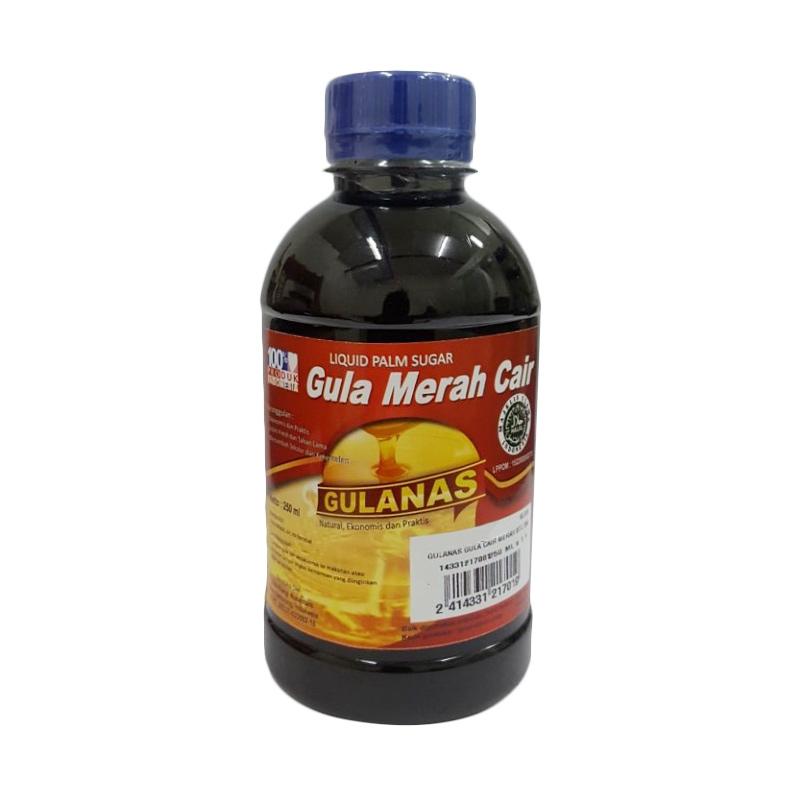 Jual Gula Cair Merah Gulanas [250 mL x 3pcs ] Online